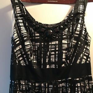 Black and White Dress